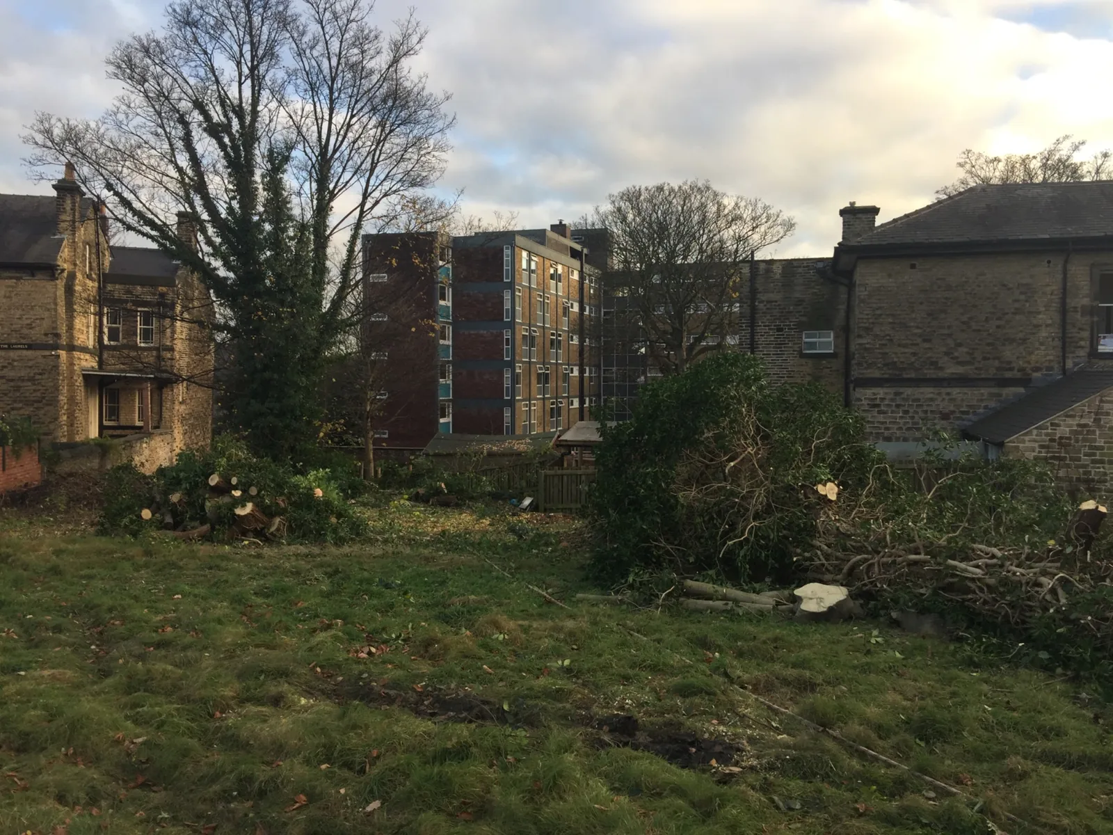 Broomgrove Mews site clearance